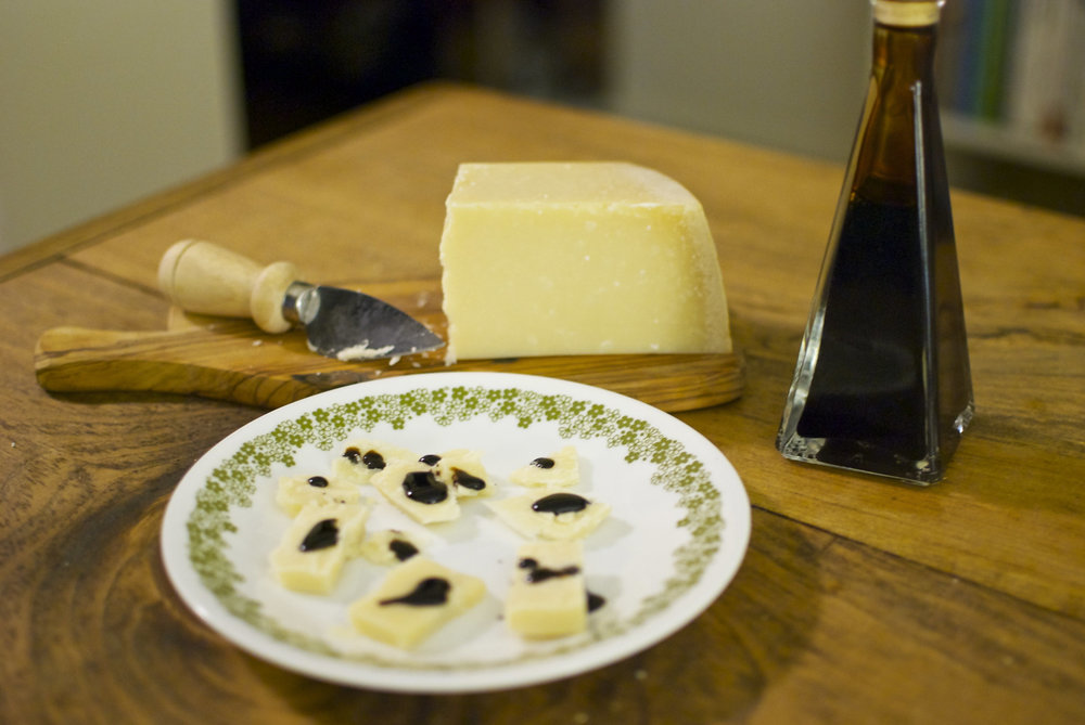 Parmigiano-Reggiano au vinaigre balsamique