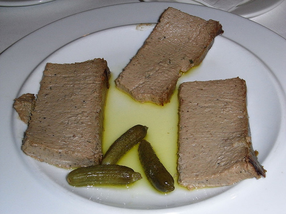 Young partridge pâté