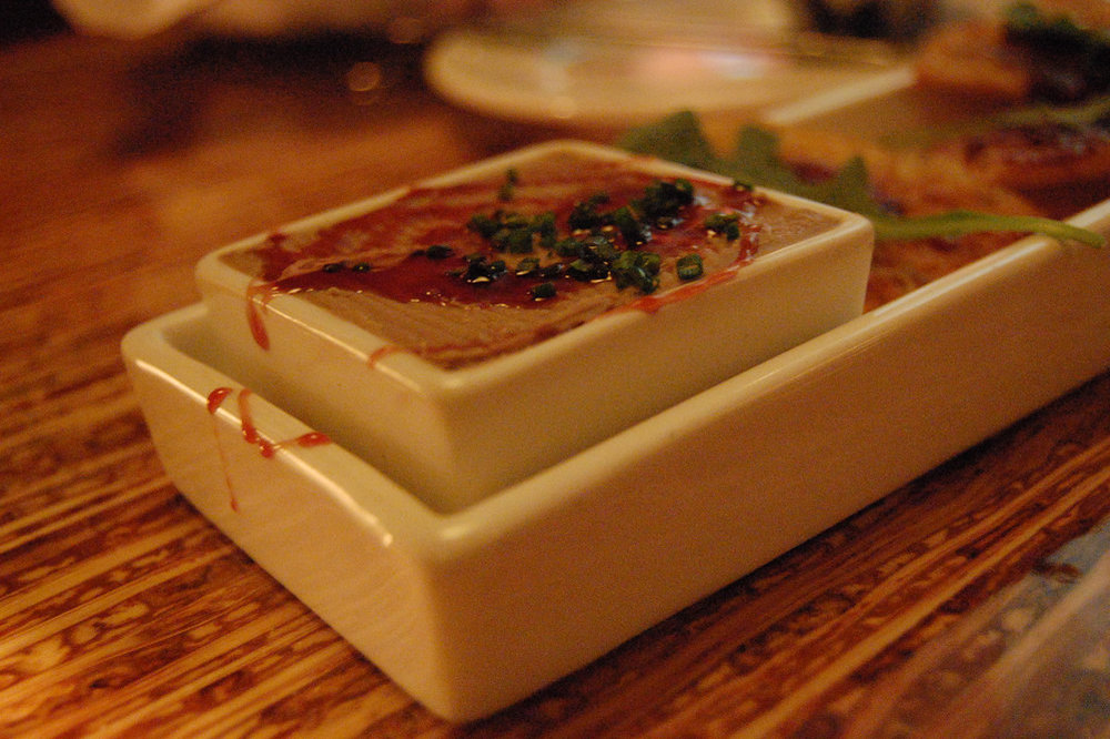 Poultry pâté with citrus fruit