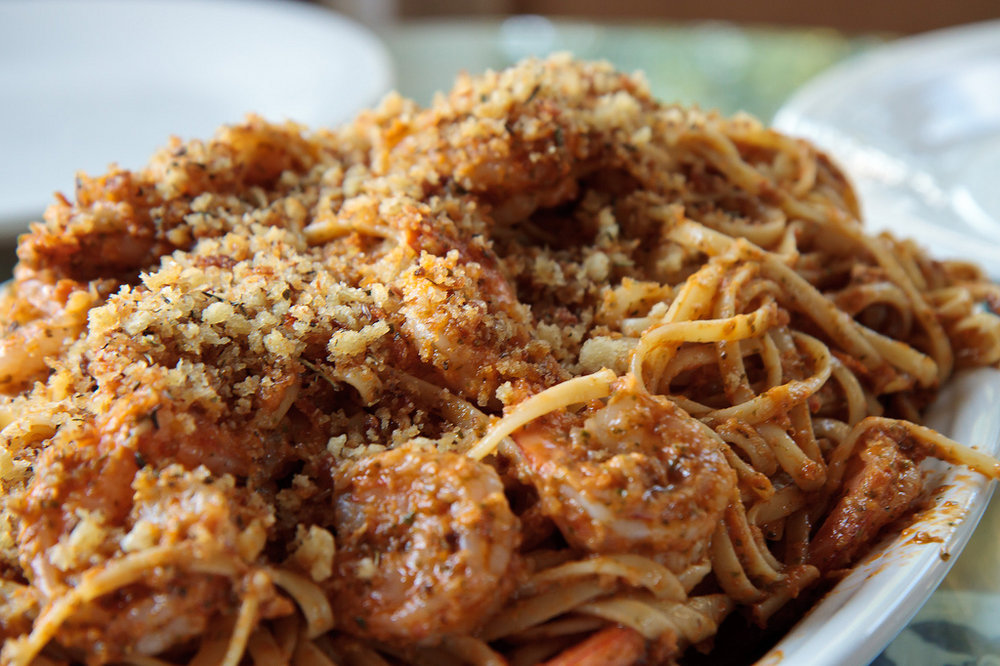 Pasta con salsa pistou