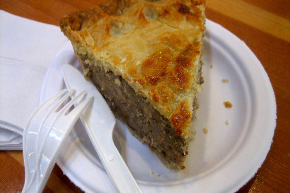 Acadian tourtière