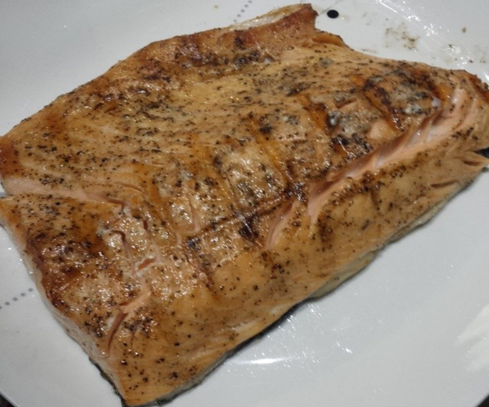 Pavé de saumon grillé