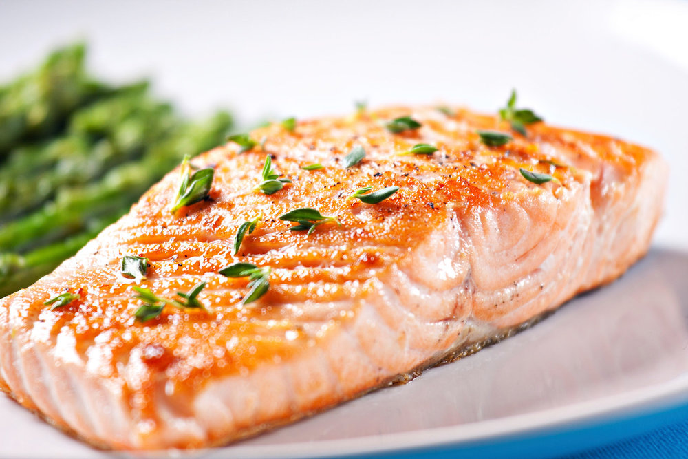 Pavé de saumon à la poêle