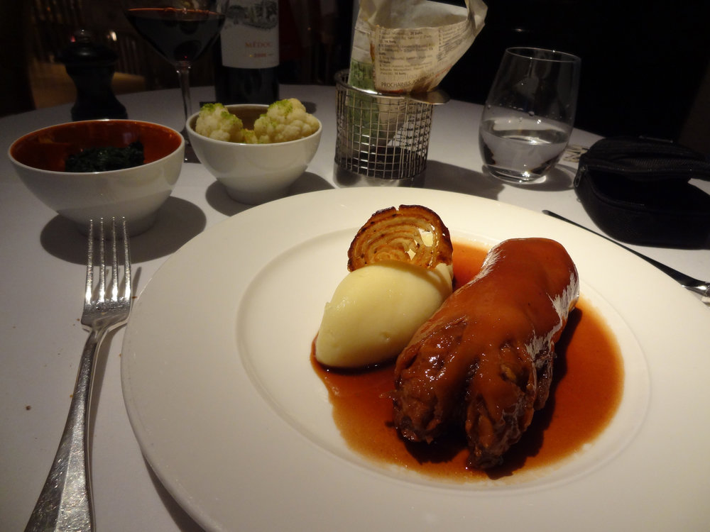 Pied de porc aux morilles