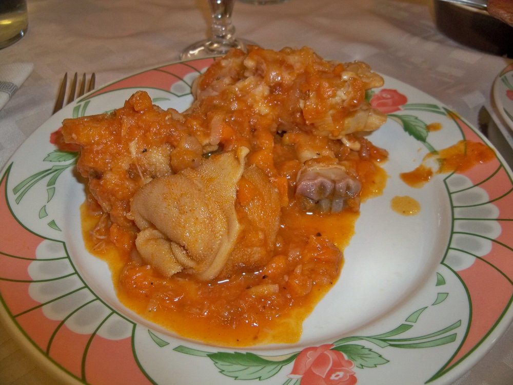 Pieds paquets à la provençale