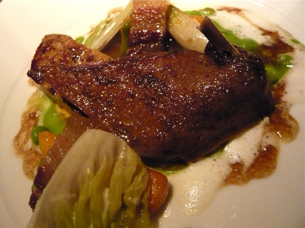 Pigeon aux légumes