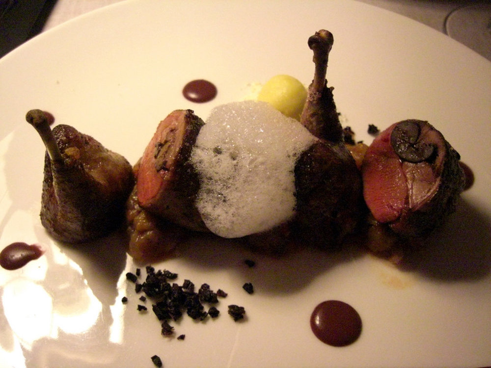 Pigeon aux olives