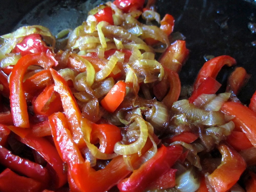 Basque piperade