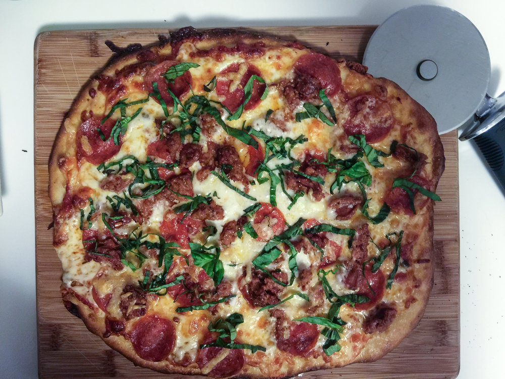 Pizza alla puttanesca