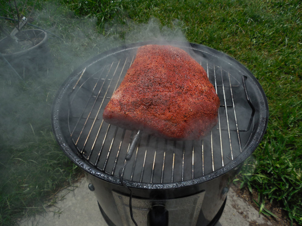 Grilled pork belly
