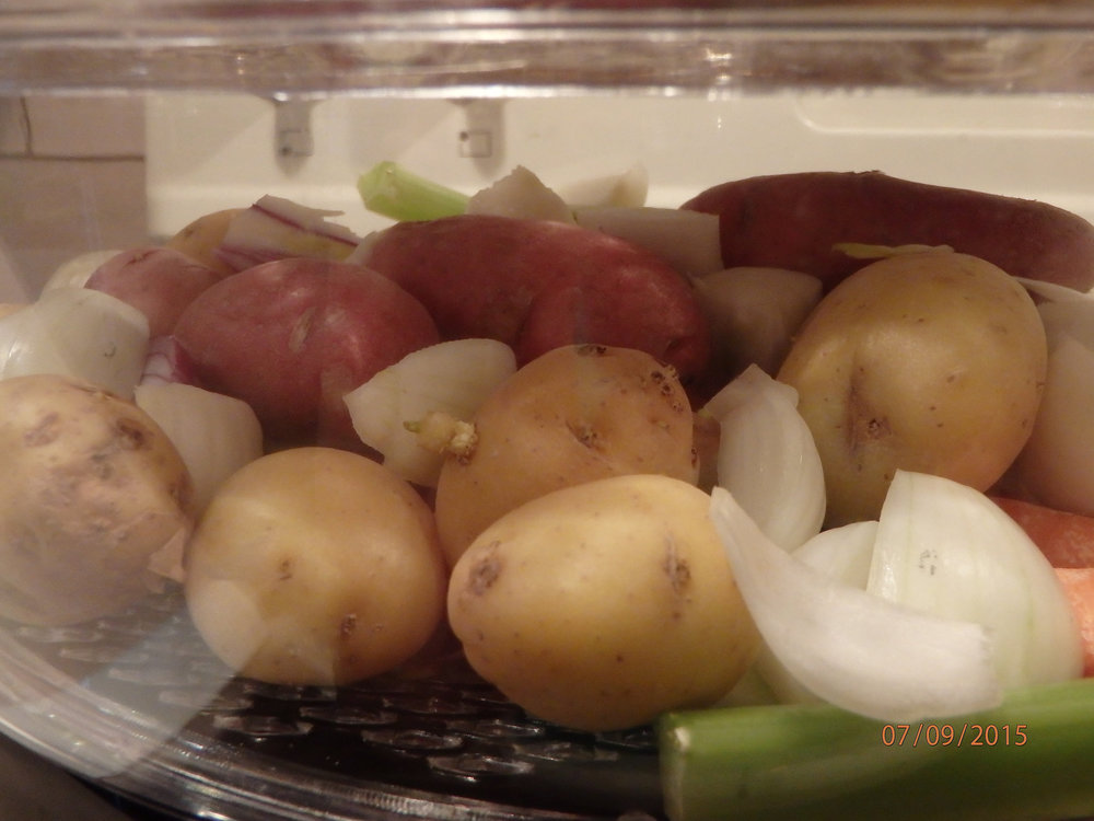 Patatas al vapor