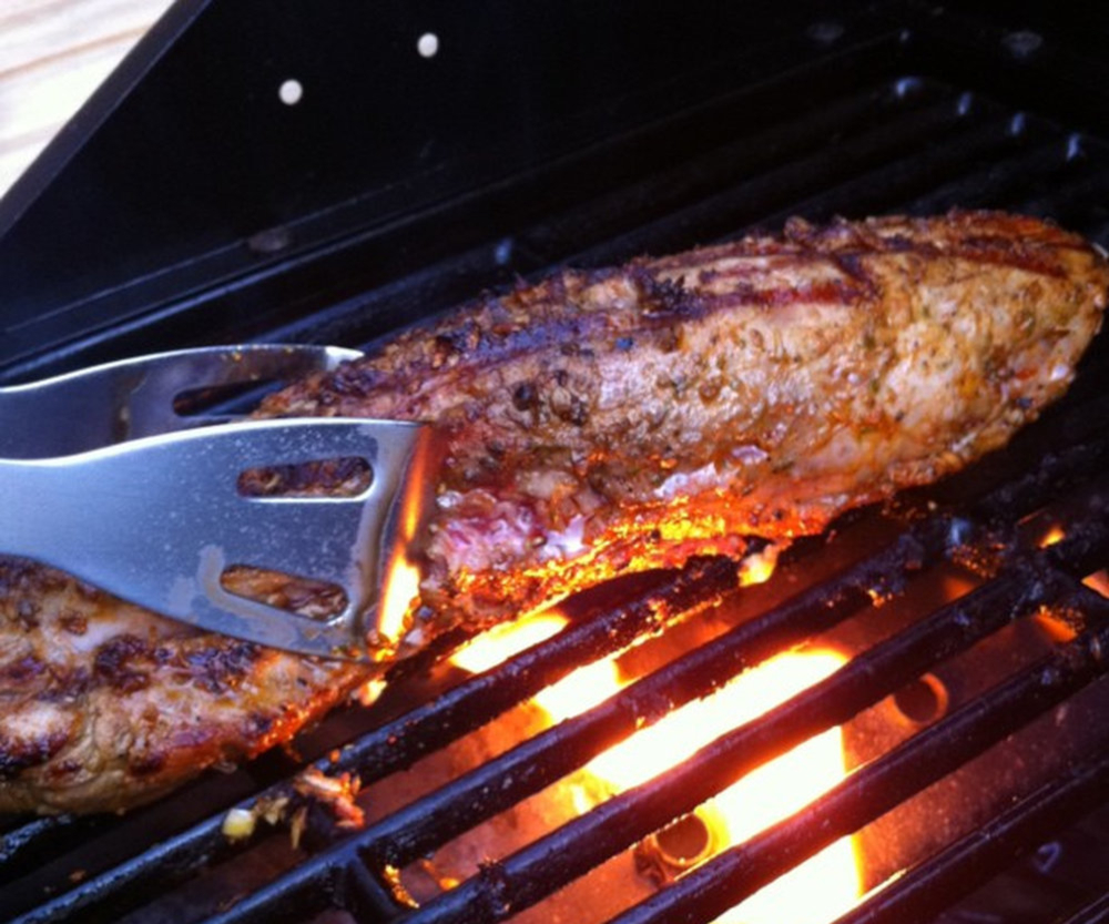 Grillade de porc au barbecue