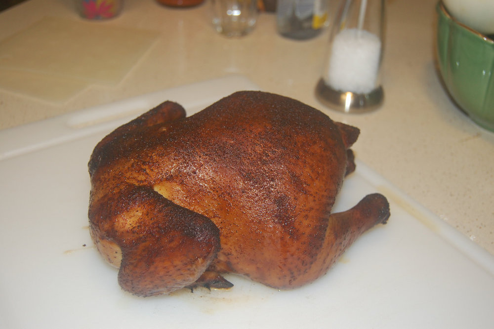 Poulet fumé