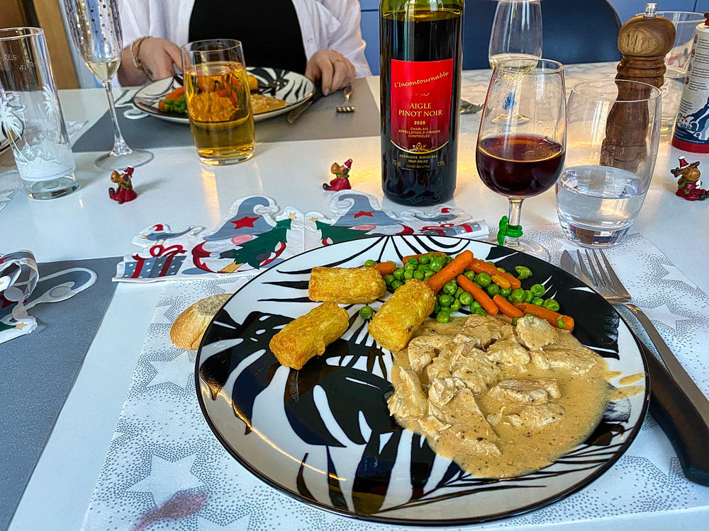 Pintade sauce au paprika