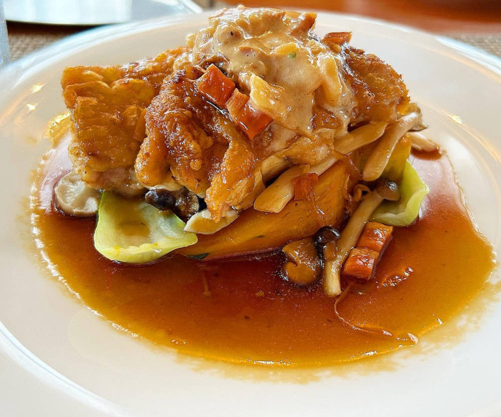 Pollo salteado