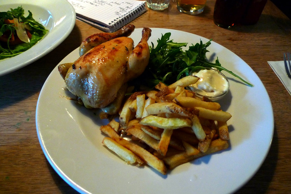 Poussin rôti