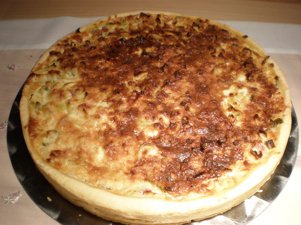 Bacon quiche