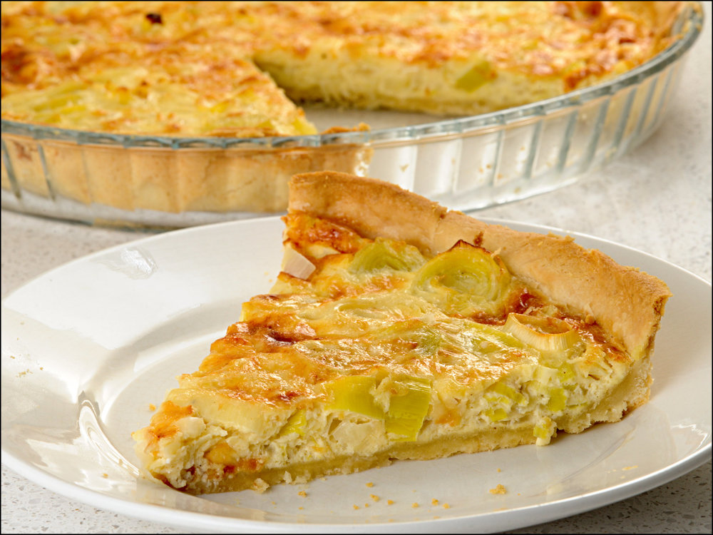 Quiche aux poireaux