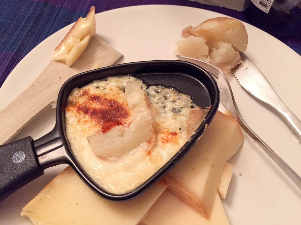 Raclette au Mont d'or