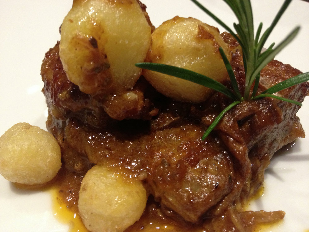 Ragoût d'agneau au thym