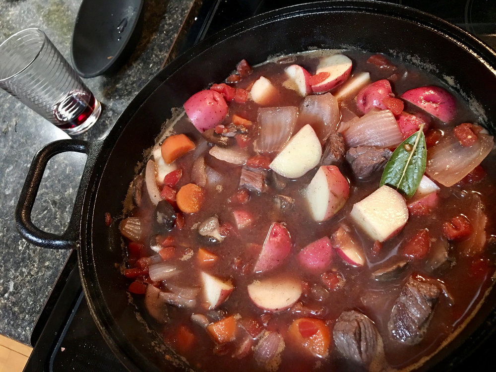 Beef stew (ragoût de bœuf)