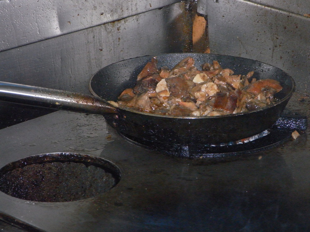 Ris de veau aux girolles