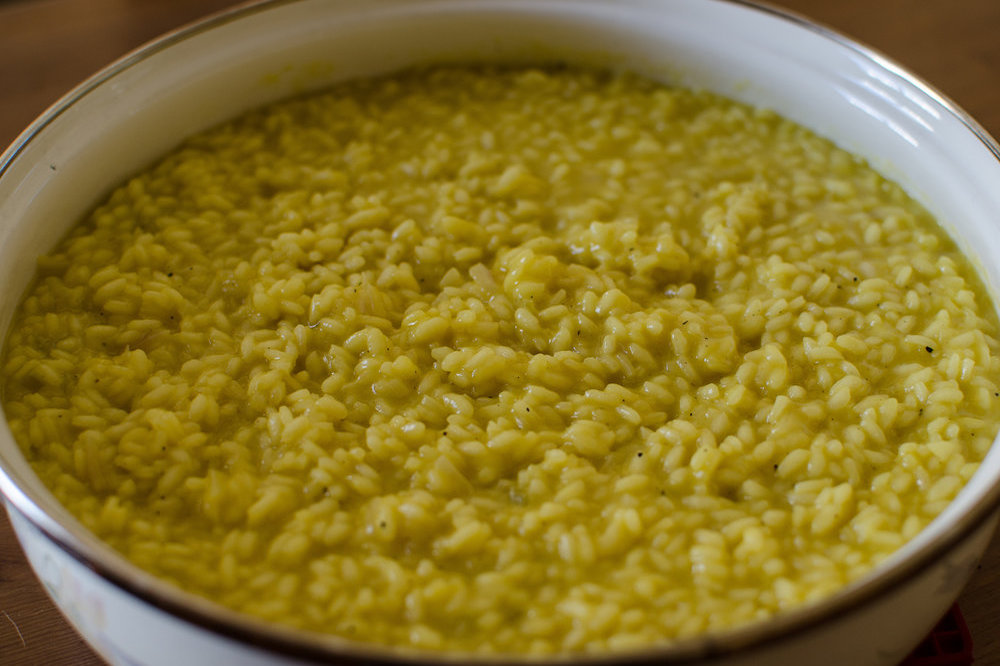 Risotto aux langoustines et au safran
