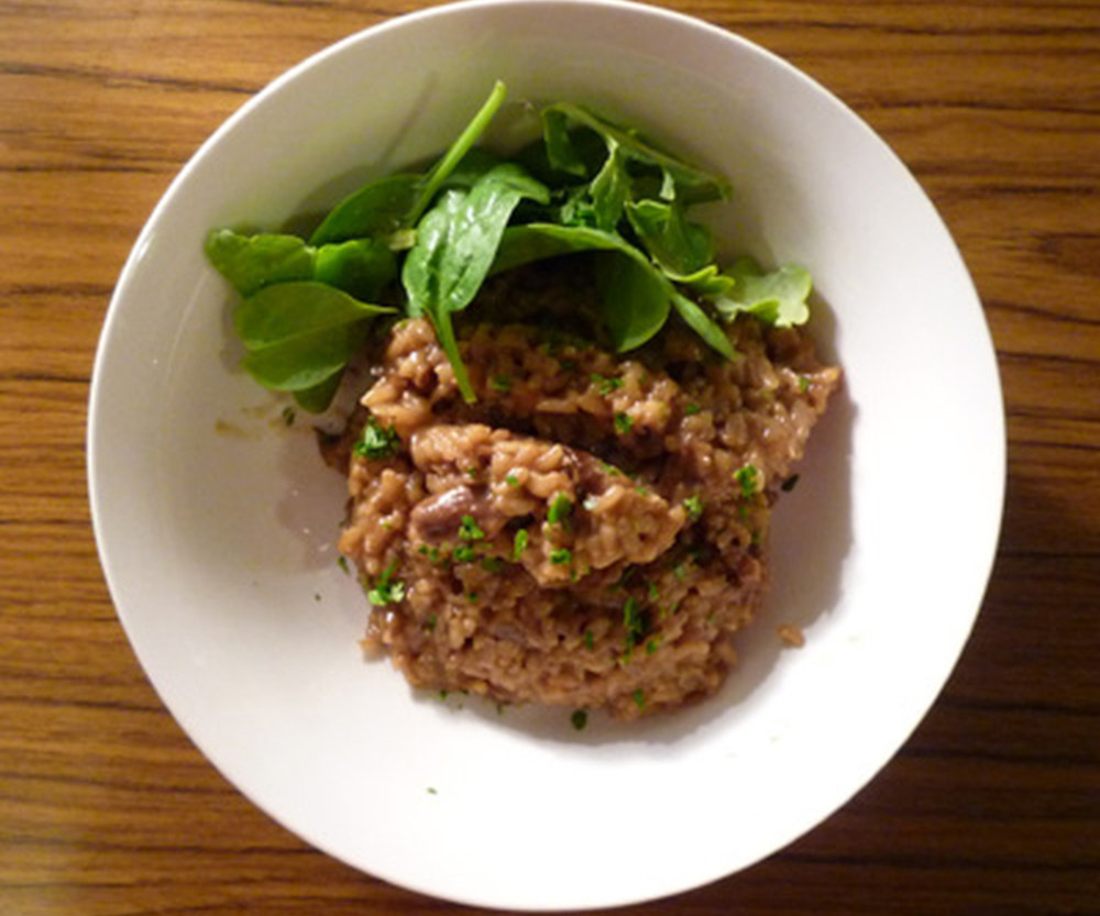 Risotto aux cèpes
