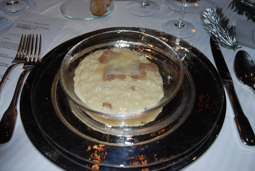 White truffle risotto