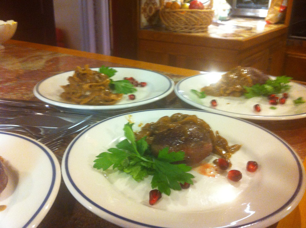 Bordeaux style veal kidney