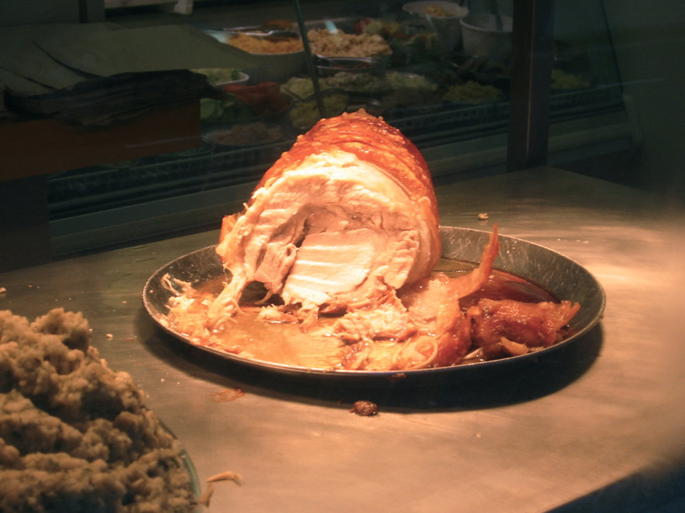 Redondo de cerdo en leche