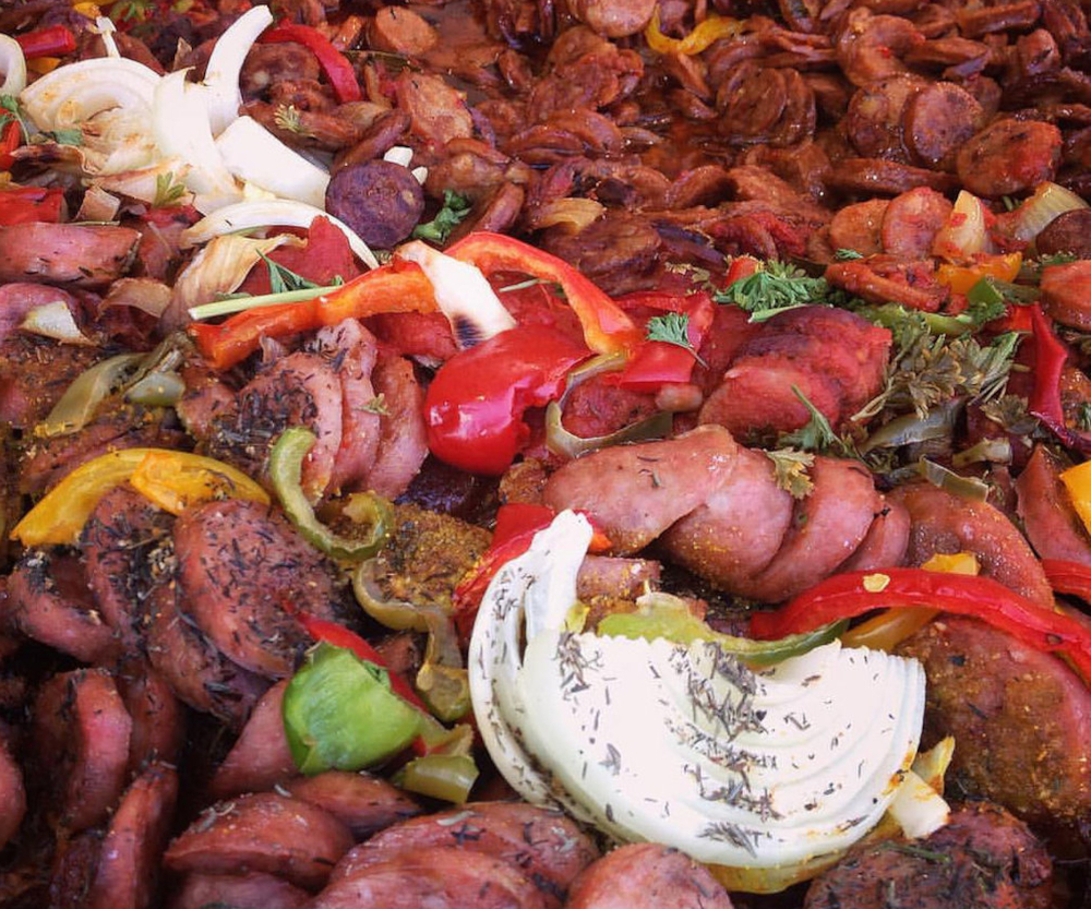 Rougail saucisse fumée