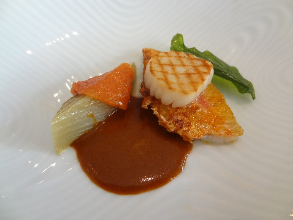 Filet de rouget grillé