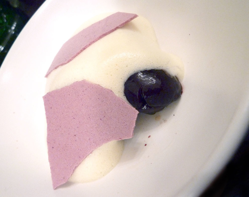 Gratin de cerises et son sabayon