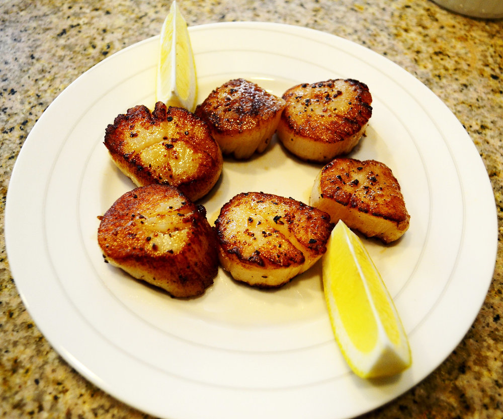Coquilles Saint-Jacques au beurre
