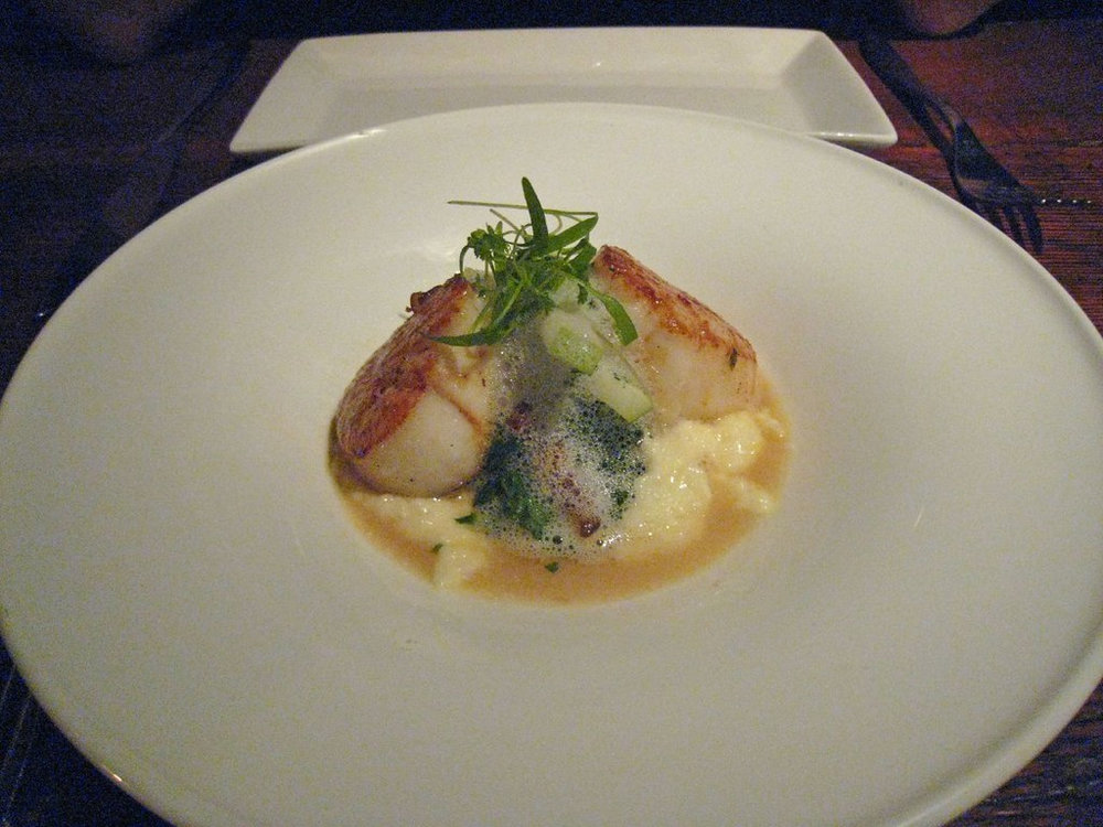 Coquilles Saint-Jacques au cidre