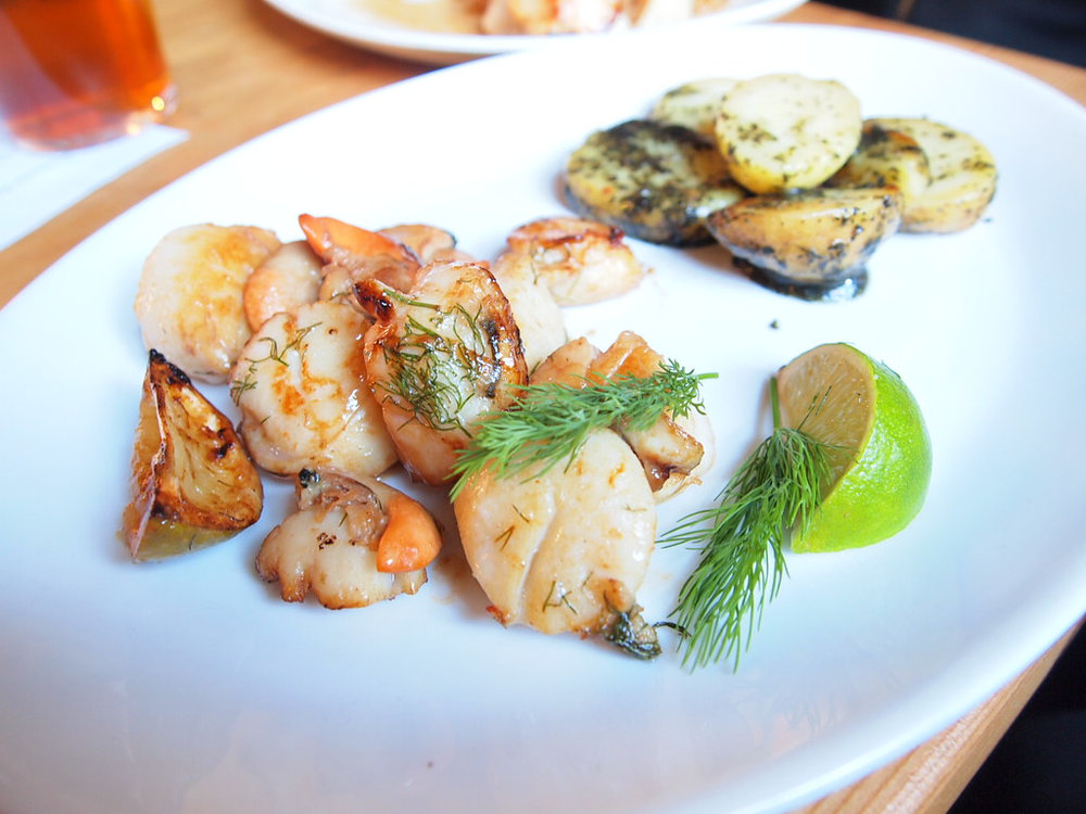 Coquilles Saint-Jacques au citron vert
