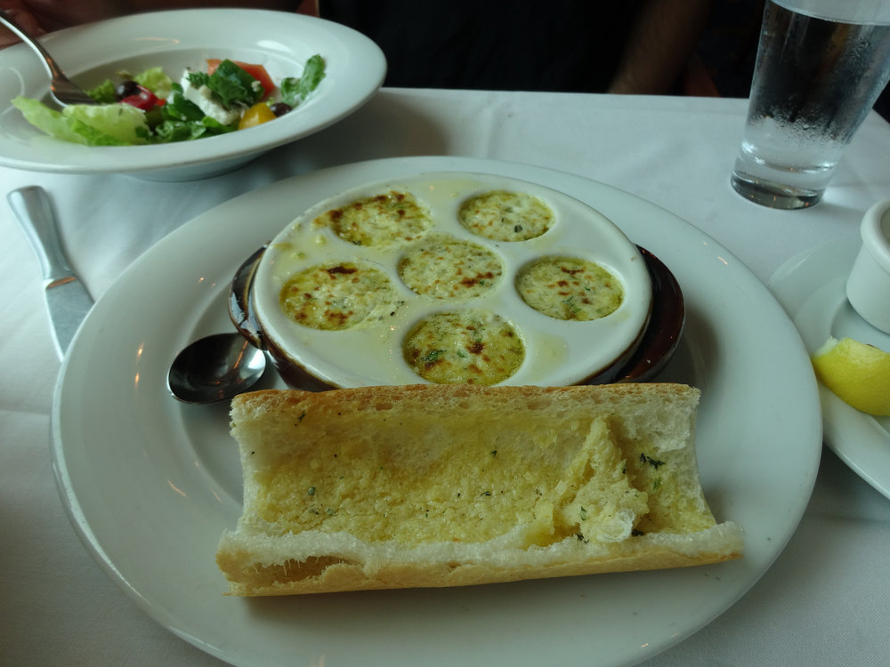 Vieiras gratinadas