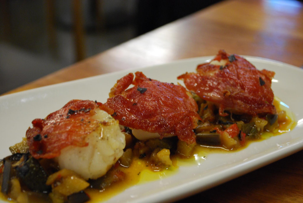 Coquilles Saint-Jacques à la plancha