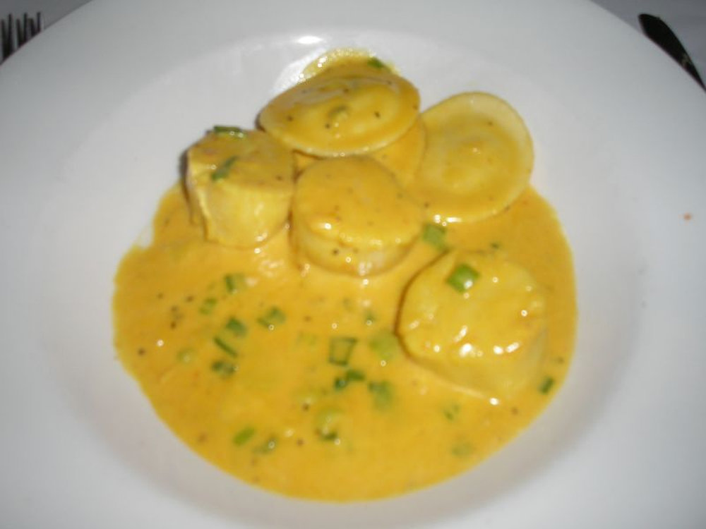 Coquilles Saint-Jacques au safran