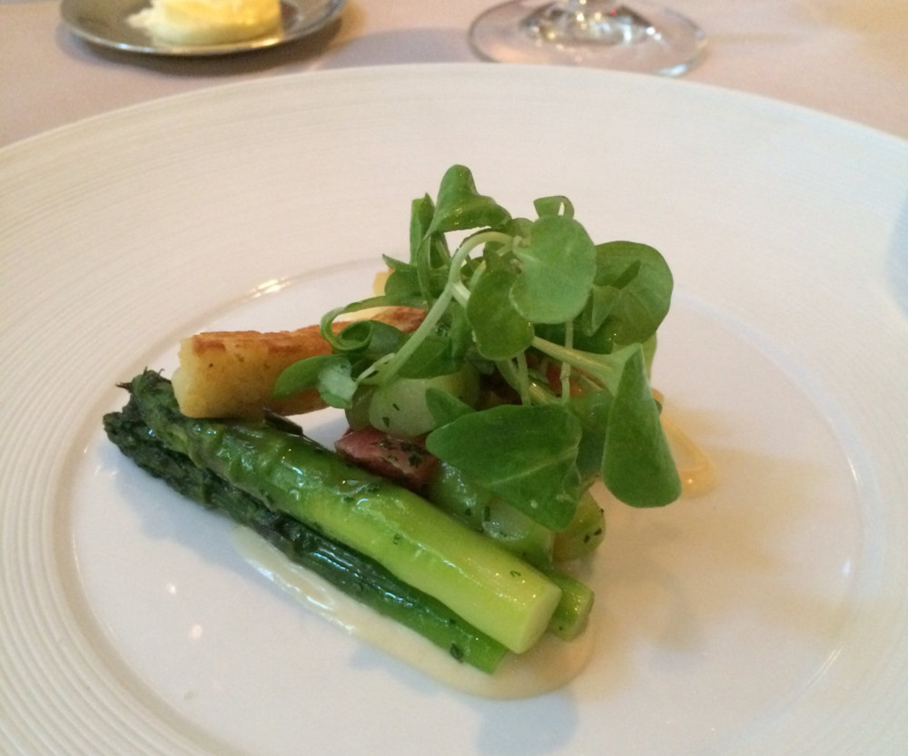 Salade d'asperges croquantes