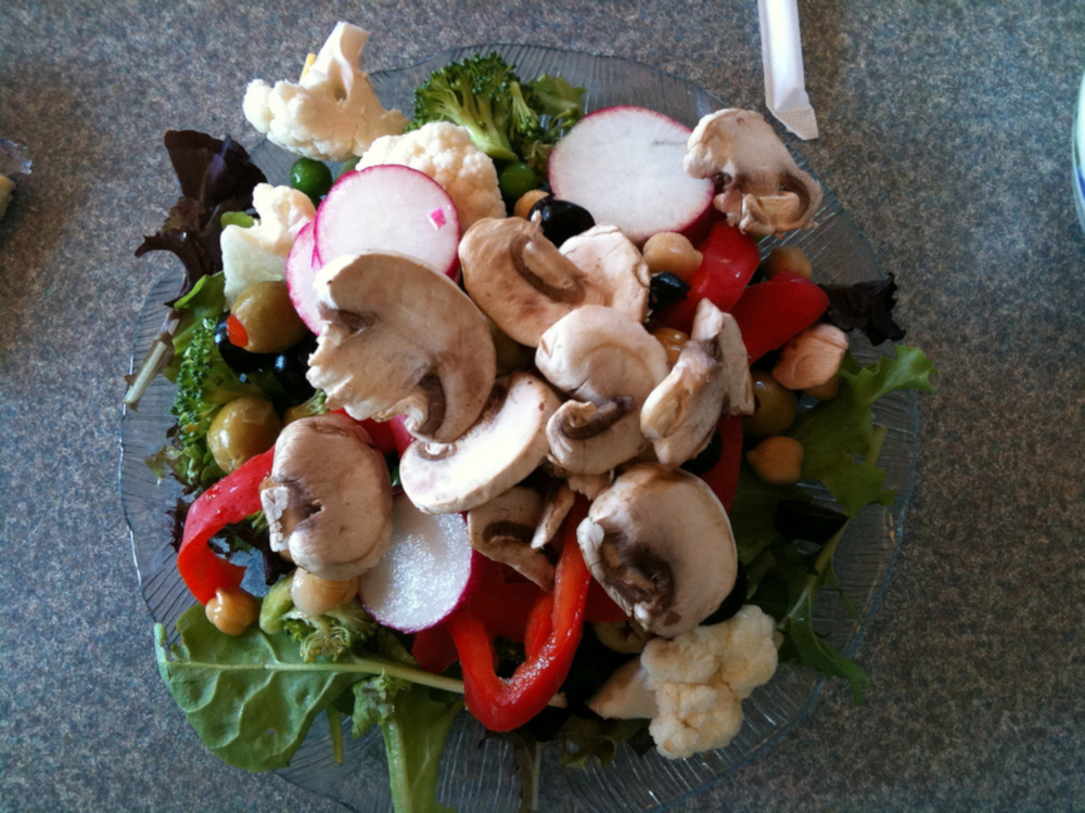 Ensalada de champiñones