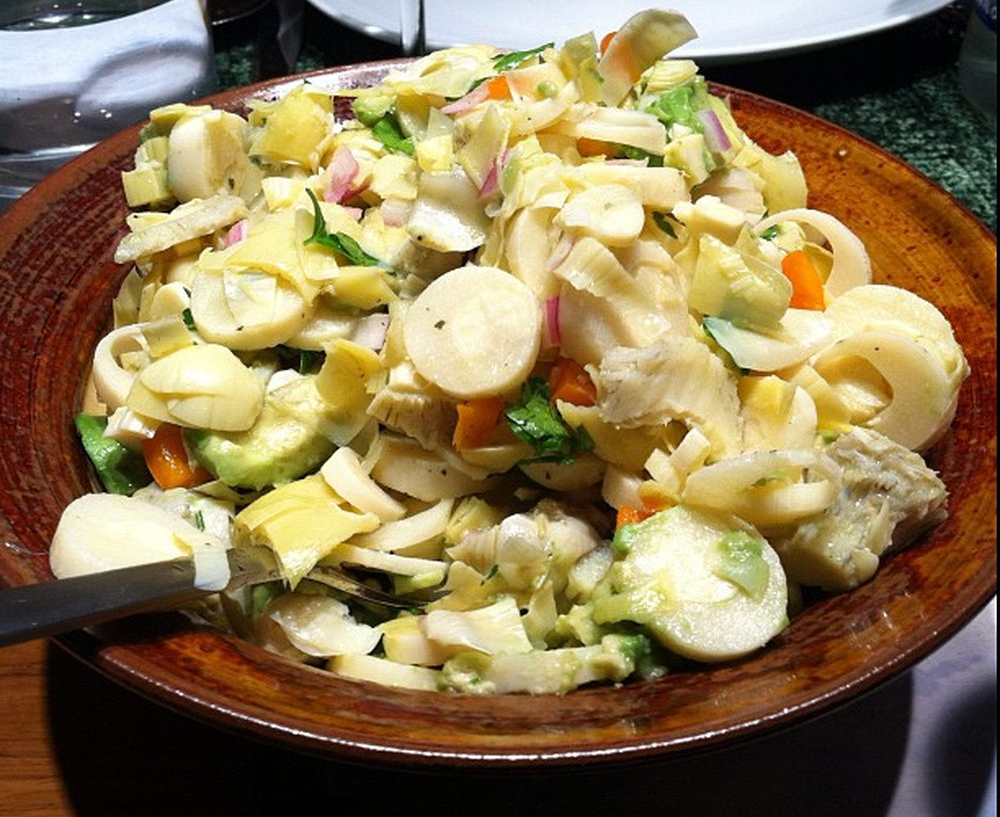 Salade de cœurs de palmier