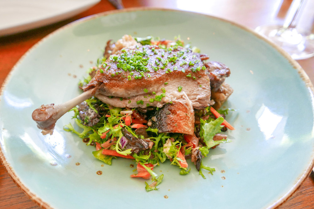 Duck confit salad