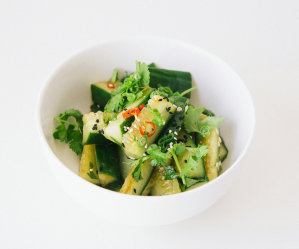 Zucchini salad