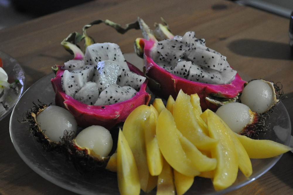 Exotic fruit salad