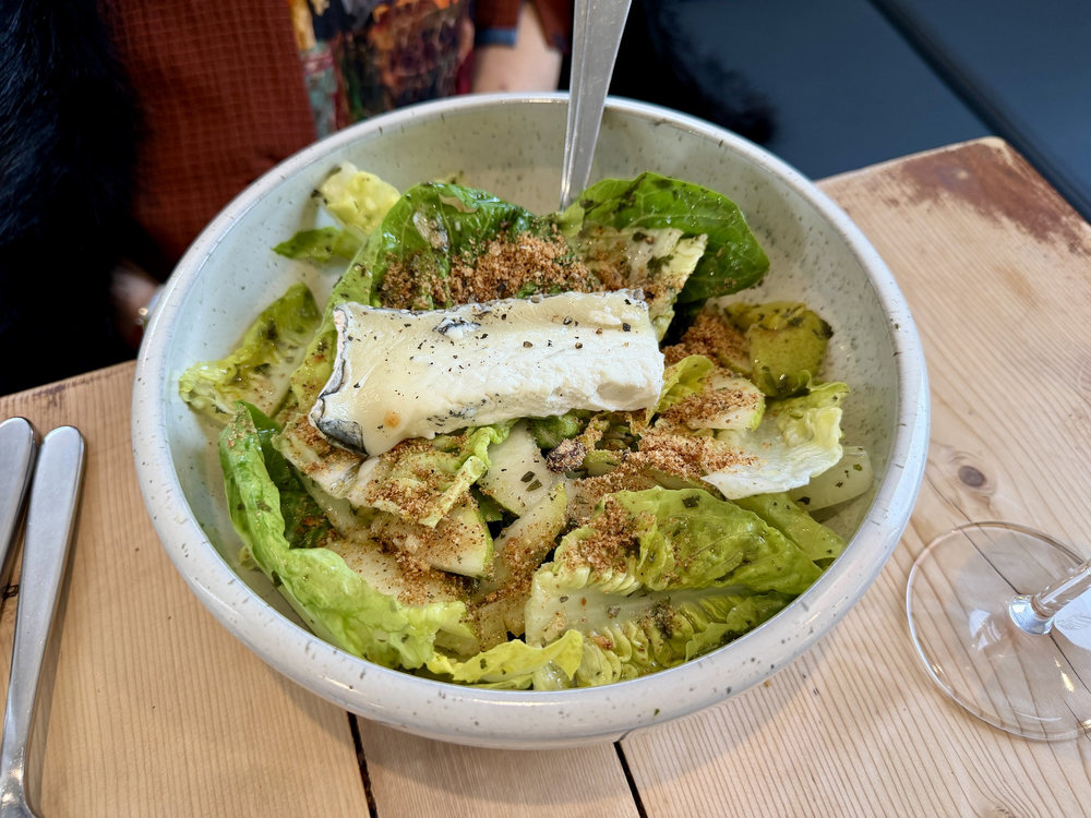 Salade au fromage de chèvre