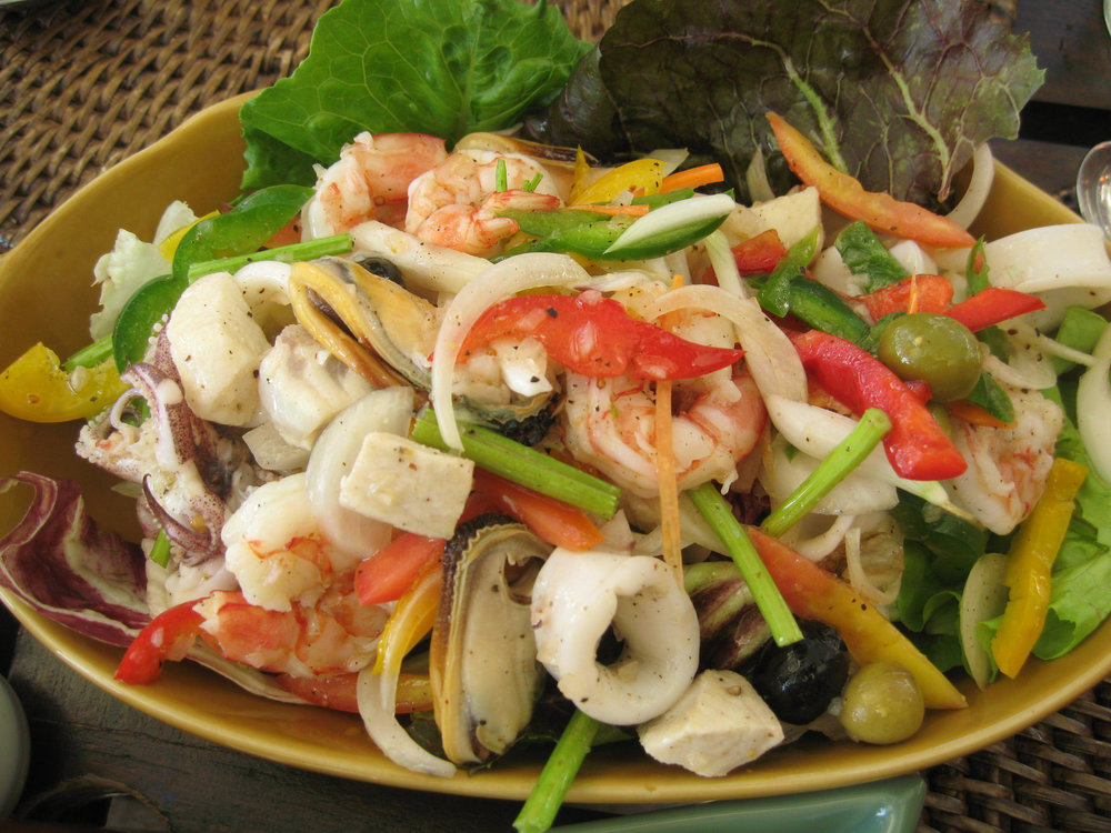Ensalada de marisco
