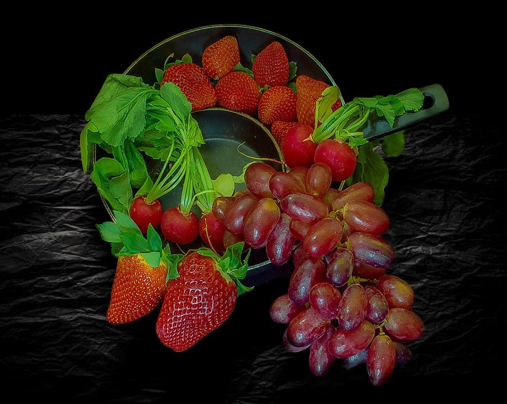 Ensalada de frutos rojos