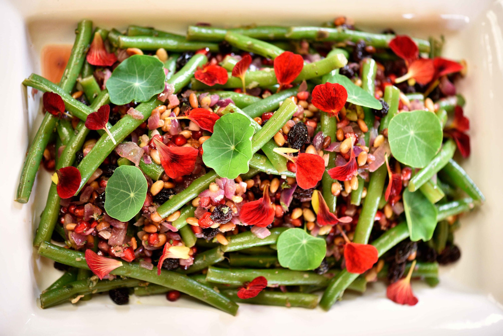 Salade de haricots verts